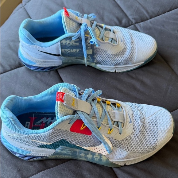 Nike Metcon 7 AMP "MHC" Health Care Nurse Edition - Men's Size 13 - Light Blue - Picture 3 of 12